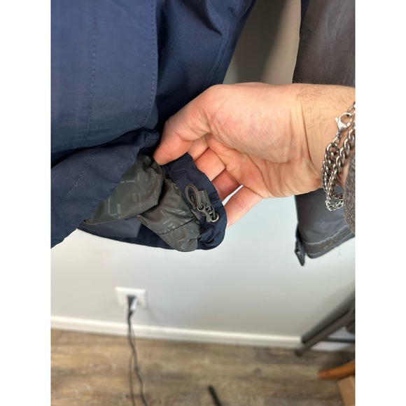 North Face Hyvent 3 in 1 Jacket Blue Grey Removable Puffer Size Large Mens - Picture 11 of 15